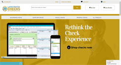 Desktop Screenshot of laserprinterchecks.com